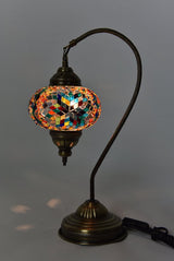 Tafellamp Merkloos - Turkse - Mozaïek - Groen - 42cm