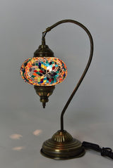 Tafellamp Merkloos - Turkse - Mozaïek - Groen - 42cm