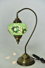 Tafellamp De Max - Turkse - Mozaïek - Wit - 12cm
