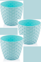 Bloempot Serinova - Set van 5 Stuks - Taupe