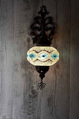 Wandlamp De Max - Turkse - Mozaïek - Bruin - 15cm