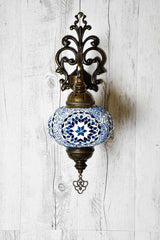 Wandlamp De Max - Turkse - Mozaïek - Bruin - 15cm