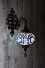 Wandlamp De Max - Turkse - Mozaïek - Bruin - 15cm