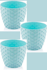 Bloempot De Max - Set van 5 Stuks - Wit