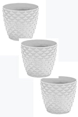Bloempot Serinova - Set van 5 Stuks - Taupe