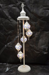 Staande Lamp Merkloos - Turkse - Mozaïek - Wit