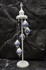 Staande Lamp Merkloos - Turkse - Mozaïek - Wit