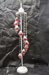 Staande Lamp Merkloos - Turkse - Mozaïek - Multicolour - 9 Bollen