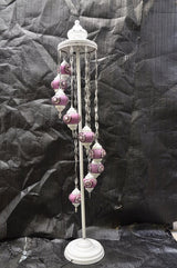 Staande Lamp Merkloos - Turkse - Mozaïek - Blauw - 9 Bollen