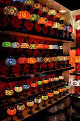 Wandlamp De Max - Turkse - Mozaïek - Bruin - 15cm