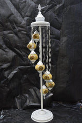 Staande Lamp Merkloos - Turkse - Mozaïek - Geel - 7 Bollen