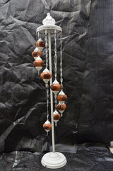 Staande Lamp Merkloos - Turkse - Mozaïek - Bruin - 9 Bollen