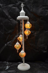 Staande Lamp Merkloos - Turkse - Mozaïek - Wit