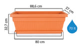 Plantenbak De Max - Kunststof - 70L