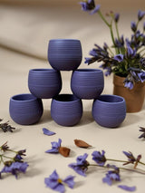Bloempot De Max - Set van 6 Stuks - Crème - 10cm