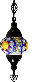 Hanglamp De Max - Turkse - Mozaïek - Multicolor - 13.cm