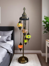 Staande Lamp De Max - Turkse - Mozaïek - Multicolor