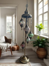 Staande Lamp De Max - Turkse - Mozaïek - Multicolor