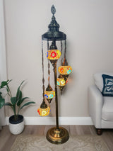 Staande Lamp De Max - Turkse - Mozaïek - Multicolor