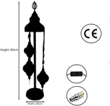 Tafellamp De Max - Turkse - Mozaïek - 90cm