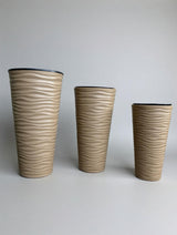 Bloempot De Max - Set van 3 Stuks - Antraciet - 80cm