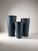 Bloempot De Max - Set van 3 Stuks - Antraciet - 80cm
