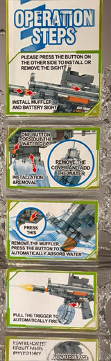 Waterpistool De Max - Automatische Waterabsorptie