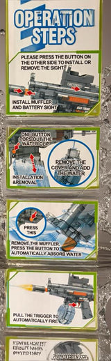 Waterpistool De Max - Automatische Waterabsorptie