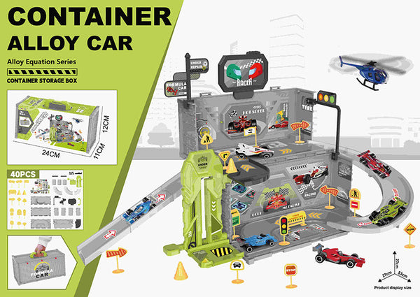 Autobaan De Max - Container Autoparking met Lift 40pcs