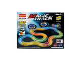 Glow In The Dark Magische Racebaan - 240-Delig - Flexibele Speelbaan - Inclusief Auto - Lichtgevende Track - Uitbreidbaar Speelgoed