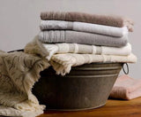 Handdoekenset Port Maine - Set van 2 Stuks - Luxe - Katoen - Crème