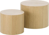 Tafel Merkloos - Set van 2 Stuks - Hout