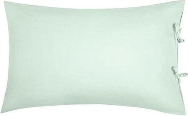 Kussensloop house of linen - Luxe - Linnen - Groen