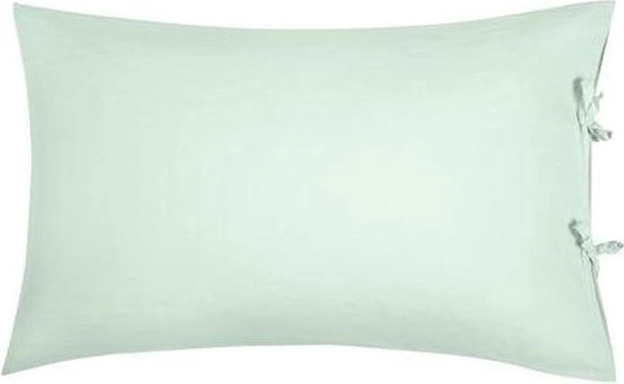 Kussensloop house of linen - Luxe - Linnen - Groen