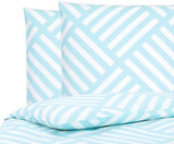 Dekbedovertrek Jill & Jim designs - Set van 2 Stuks - Luxe - Wit - 40x80cm