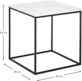 Tafel Merkloos - Wit - 45x50cm
