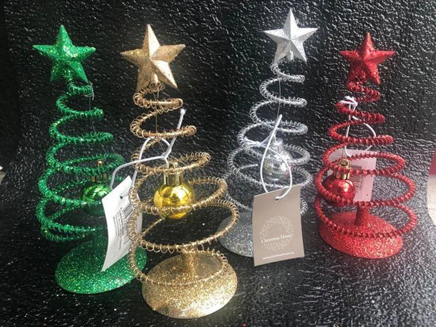 Decoratieve Kerstboom Christmas House - 16cm