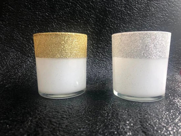 Waxinelichtjeshouder Christmas House - Goud