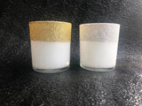 Waxinelichtjeshouder Christmas House - Goud