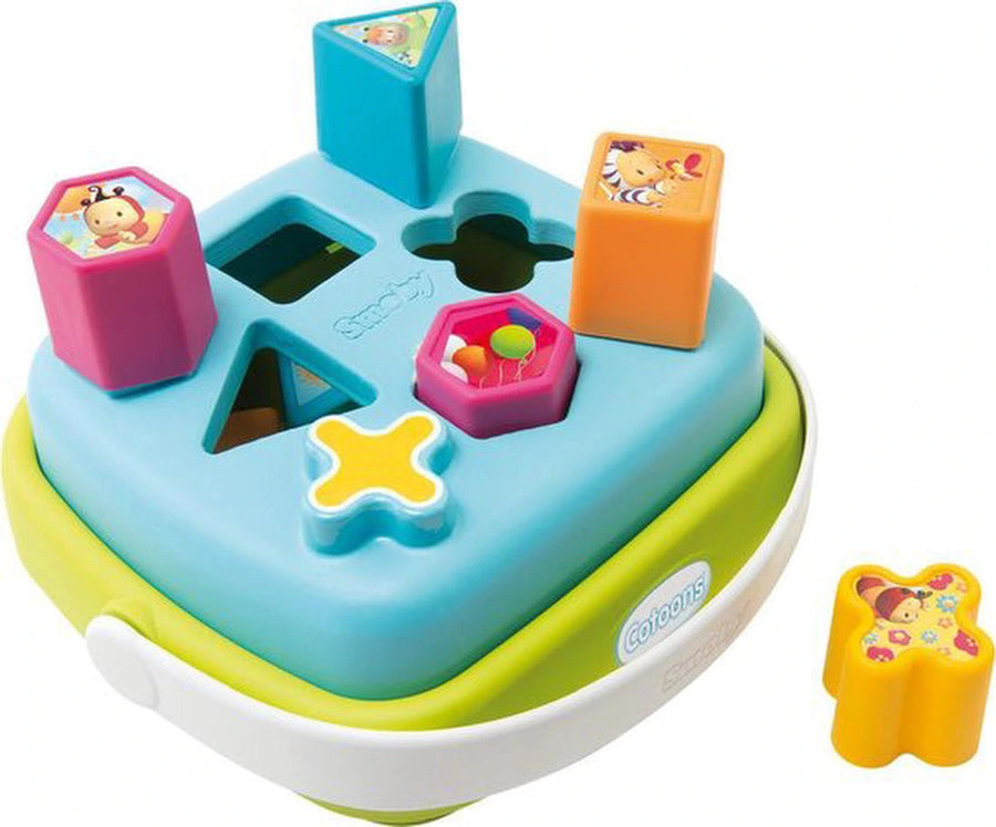 Vormenstoof SMOBY - Leer - Blauw