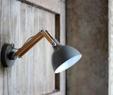 Wandlamp the red cartel - Hout - Grijs