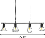Hanglamp NOWA - Zwart