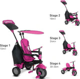 Driewieler SmarTrike - Zwart