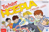 Actiespel Hasbro - Twister Hoepla