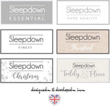 Hoeslaken Sleepdown - Microfibre Eco