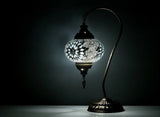 Tafellamp Merkloos - Turkse - Mozaïek - Geel - 19cm