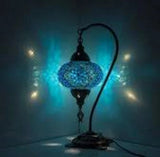 Tafellamp Merkloos - Turkse - Mozaïek - Geel - 19cm