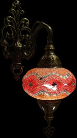Wandlamp Merkloos - Turkse - Mozaïek - 19cm