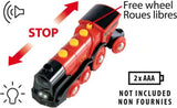 Speelgoedvoertuig BRIO - Brio Rode Locomotief op Batterijen