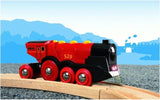 Speelgoedvoertuig BRIO - Brio Rode Locomotief op Batterijen